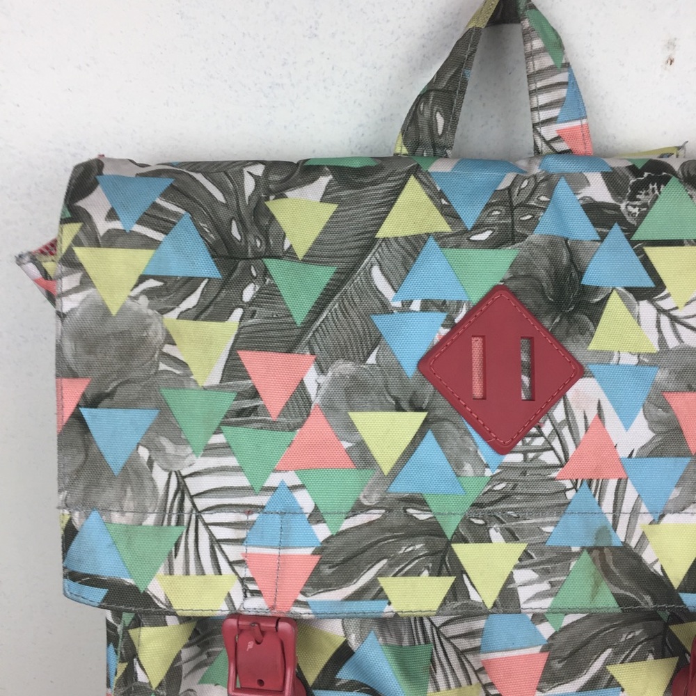 Herschel Pastel Triangle Little America Backpack - Picture 2 of 14
